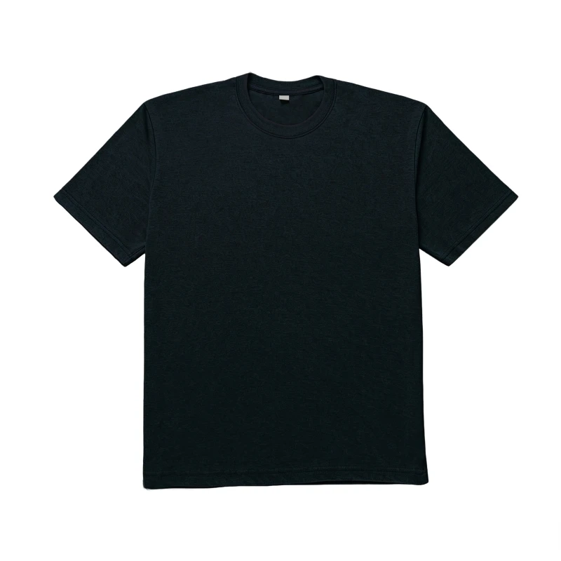 230g 50% Cotton50% Polyester Aicd washed T-shirt MY2026066 - Image 3